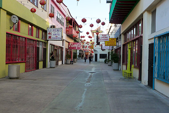 Chinatown à LA - Il y a quelqu'un ?