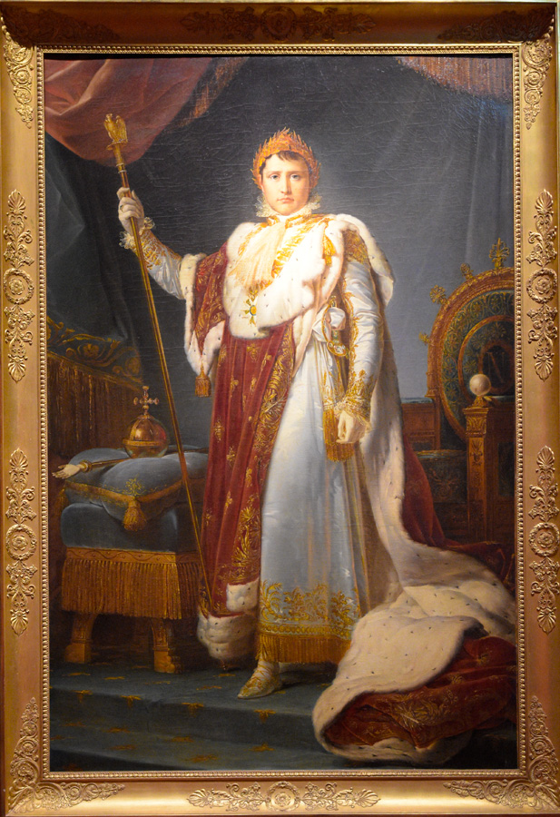 Napoléon Ier en costume de Sacre par Baron François Gerard