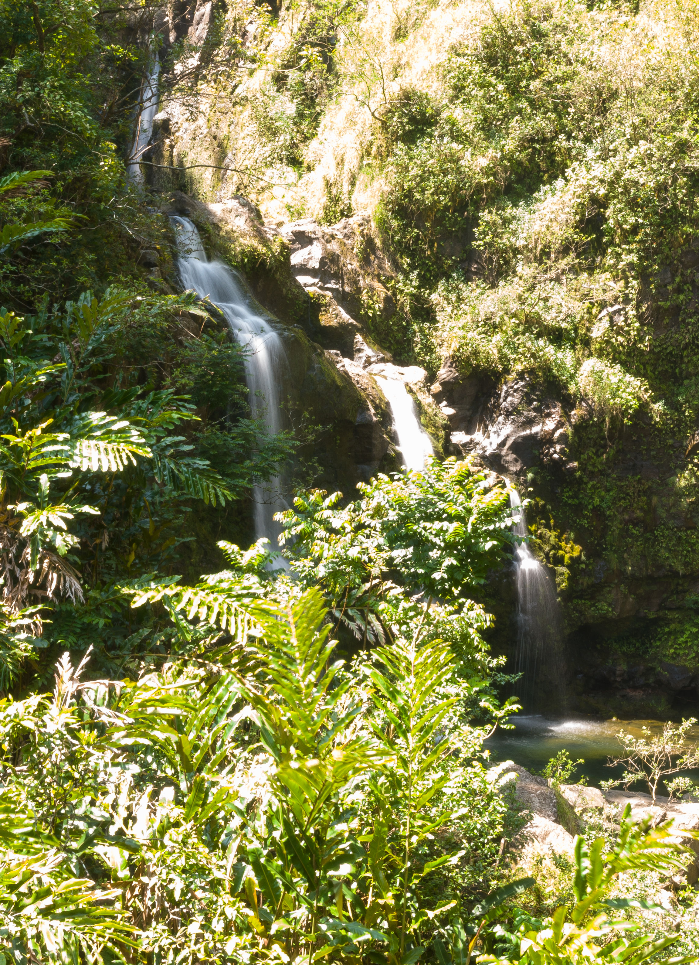 Three Bears Falls - Waikani Falls