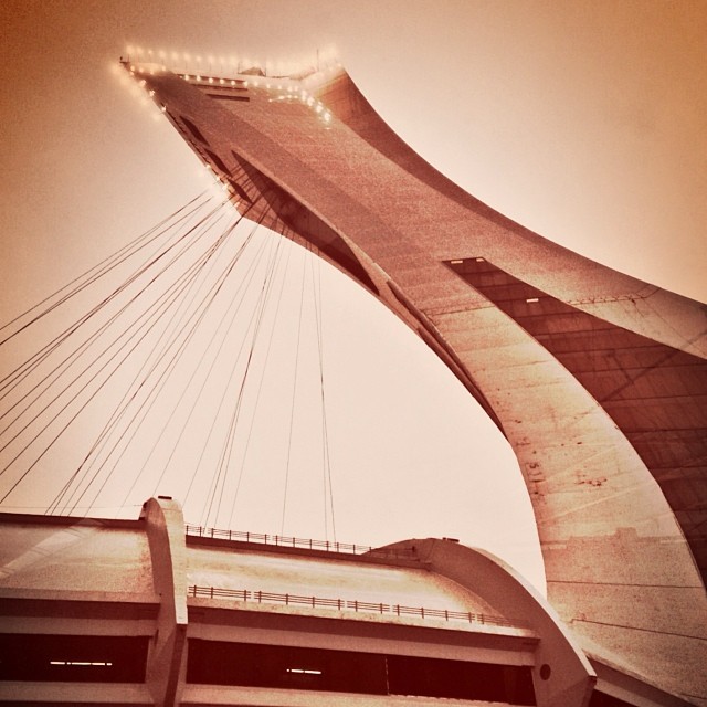 Le stade olympique, Montréal - instagram