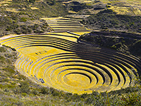 Photos des terrasses agricoles de Moray, par Julien Lebreton 