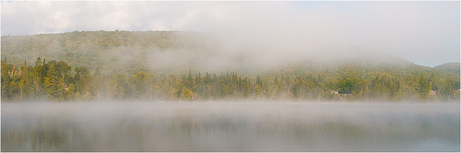 Lac Provost matinal, région Saint Donat
