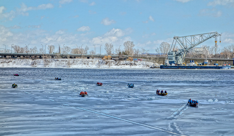 Défi canot à glace 2014